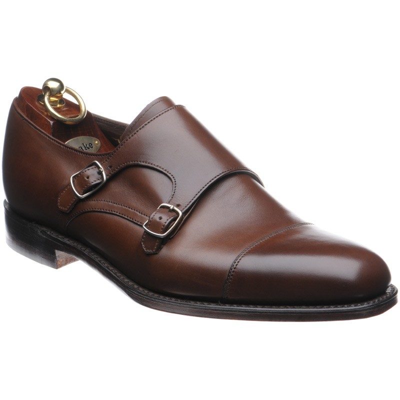 Loake Cannon double monk shoes