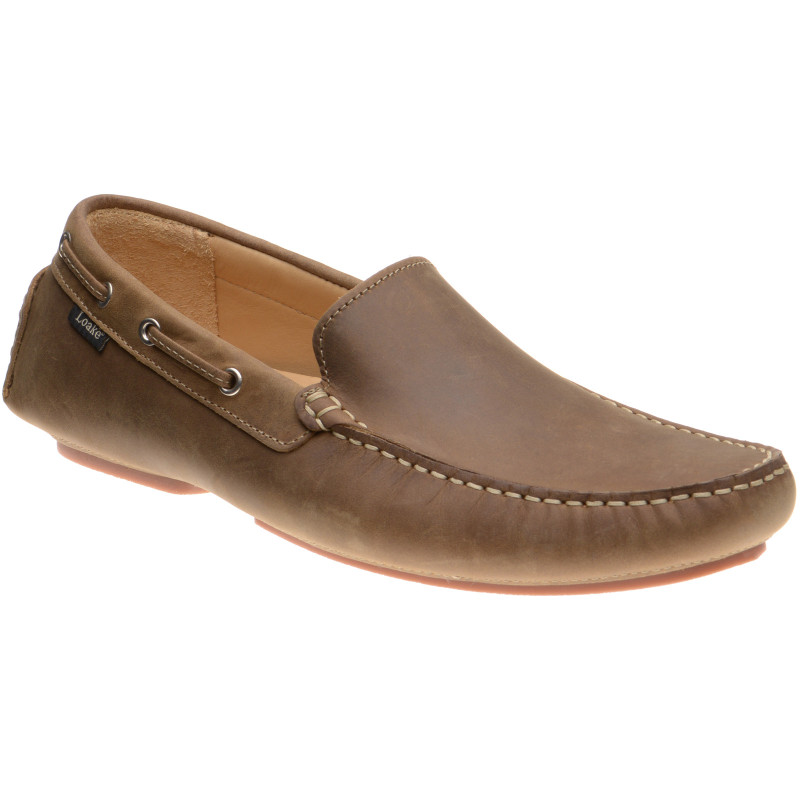 Donington rubber-soled driving moccasins