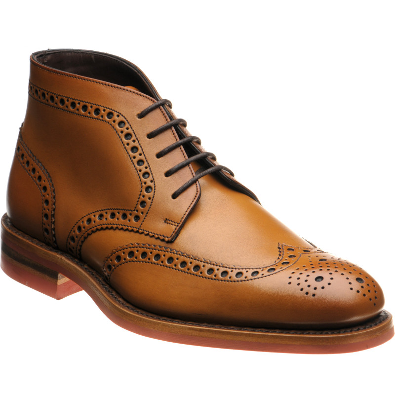 Loake Reading rubber-soled brogue boots
