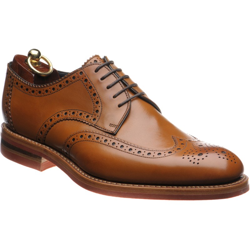 Loake Redgrave rubber-soled brogues