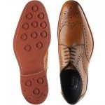 Loake Redgrave rubber-soled brogues