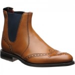 Hoskins rubber-soled brogue boots