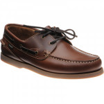 Loake Lymington rubber-soled deck shoes