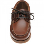 Lymington rubber-soled deck shoes