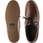 Lymington rubber-soled deck shoes
