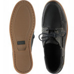 Lymington rubber-soled deck shoes