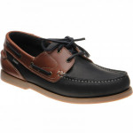 Lymington rubber-soled deck shoes