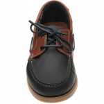 Lymington rubber-soled deck shoes