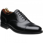 Loake 300 rubber-soled Oxfords in Black Polished