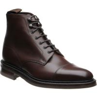 loake roehampton in dark brown calf