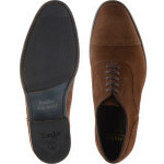 Hughes hybrid-soled semi-brogues