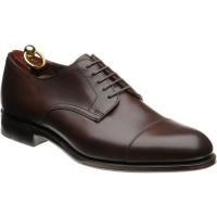 loake petergate in scorched walnut calf
