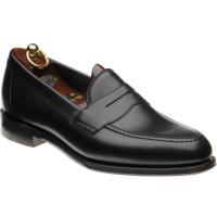 loake hornbeam in carbon black calf