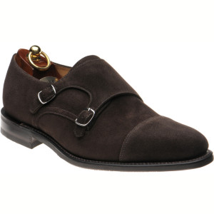 Loake Cannon  rubber-soled monk shoes