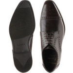 Eldon rubber-soled semi-brogues