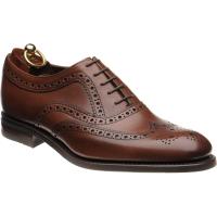 loake fearnley rubber in cedar calf