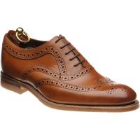 loake fearnley rubber in tan calf