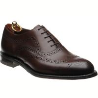 loake castlegate in scorched walnut calf