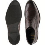 Castlegate rubber-soled brogues