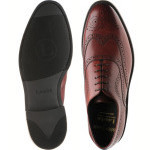 Castlegate rubber-soled brogues
