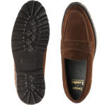 Crux rubber-soled loafers
