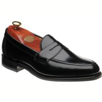 loake imperial rubber exclusive in black polished