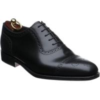 loake strand in black calf